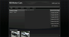 Desktop Screenshot of kbmotorcarshouston.com